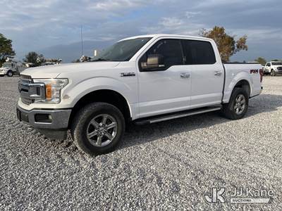 2018 Ford F150 4x4 Crew-Cab Pickup Truck