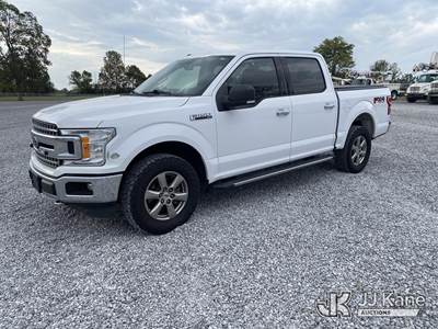 2018 Ford F150 4x4 Crew-Cab Pickup Truck
