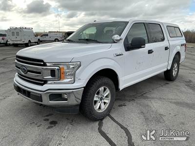 2018 Ford F150 4x4 Crew-Cab Pickup Truck