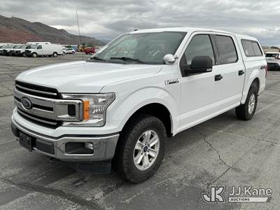 2018 Ford F150 4x4 Crew-Cab Pickup Truck