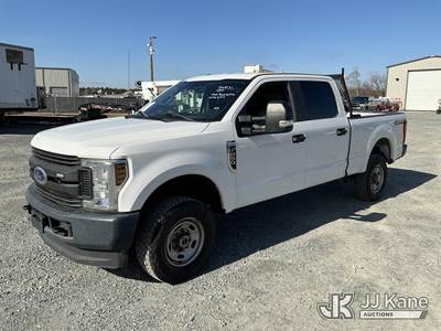 2018 Ford F250 4x4 Crew-Cab Pickup Truck