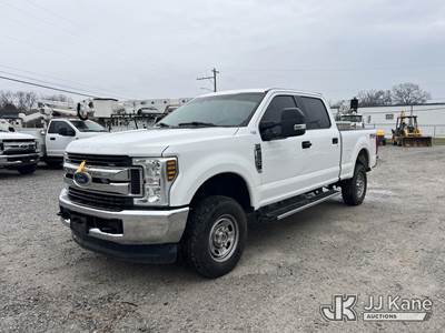 2018 Ford F250 4x4 Crew-Cab Pickup Truck
