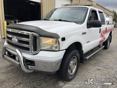 2005 Ford F250 4x4 Crew-Cab Pickup Truck