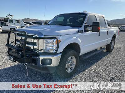 2015 Ford F250 4x4 Crew-Cab Pickup Truck