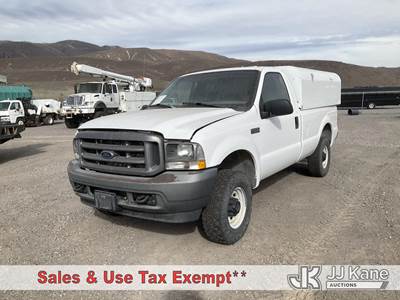 2004 Ford F250 4x4 Pickup Truck