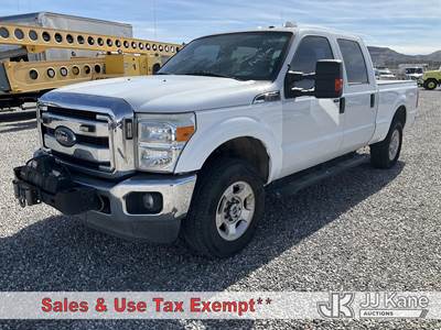 2015 Ford F250 4x4 Crew-Cab Pickup Truck