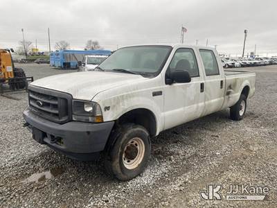 2002 Ford F250 4x4 Crew-Cab Pickup Truck