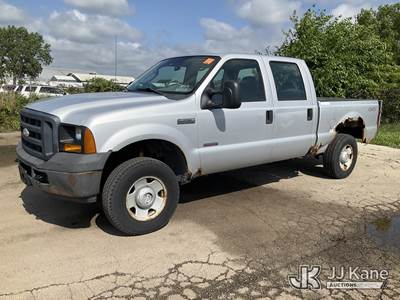2007 Ford F250 4x4 Crew-Cab Pickup Truck