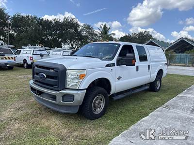 2015 Ford F250 4x4 Crew-Cab Pickup Truck