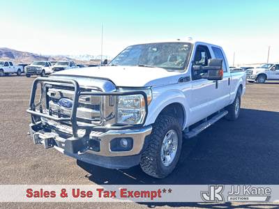 2015 Ford F250 4x4 Crew-Cab Pickup Truck