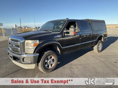 2014 Ford F350 4x4 Crew-Cab Pickup Truck