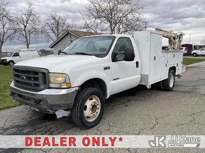 2000 Ford F-350 SD Crew-Cab Service Truck