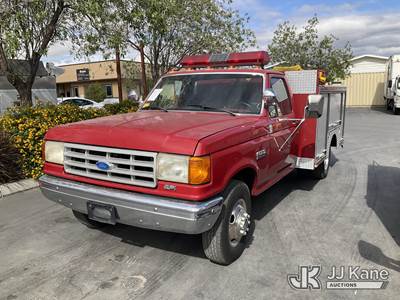 1991 Ford F-350 Reg. Cab DRW 2WD Service Truck