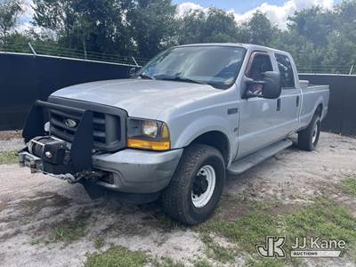 2001 Ford F350 4x4 Crew-Cab Pickup Truck
