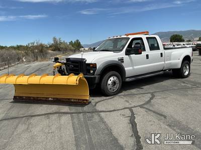 2008 Ford F450 4x4 Crew-Cab Dual Wheel Pickup Truck