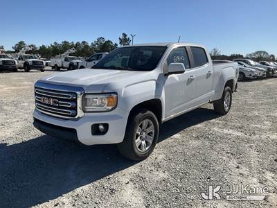 2018 GMC Canyon SLE Crew Cab 4WD Pickup Truck