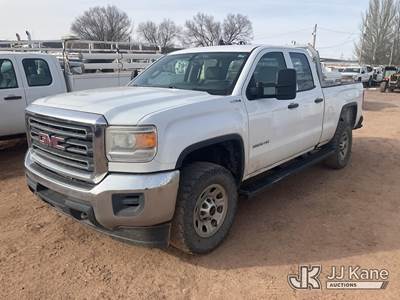 2016 GMC Sierra 2500HD 4x4 Extended-Cab Pickup Truck