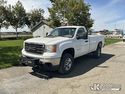 2012 GMC Sierra 2500HD Work Truck Long Box 6.0L V8 OHV 16V 4WD