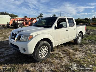 2016 Nissan Frontier 4x4 Crew-Cab Pickup Truck
