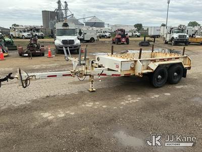 2011 Brooks Brothers PT92-7KE T/A Extendable Pole/Material Trailer
