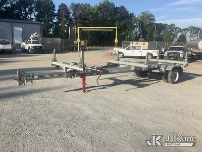 2021 Brooks Brothers PTB-111-15KE Galvanized Extendable Pole Trailer