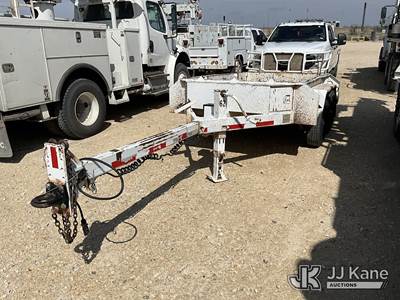 1991 Brooks T/A Extendable Pole/Material Trailer