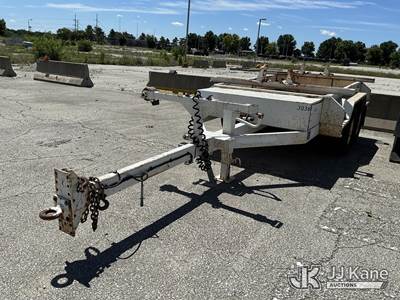 2002 Brooks PT92-6KXL T/A Pole/Material Trailer