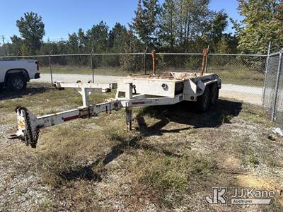 2006 Brooks PT92-XL T/A Extendable Pole/Material Trailer