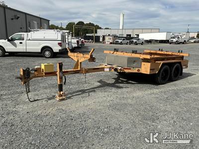 2012 Butler BP-1600-S T/A Extendable Pole/Material Trailer