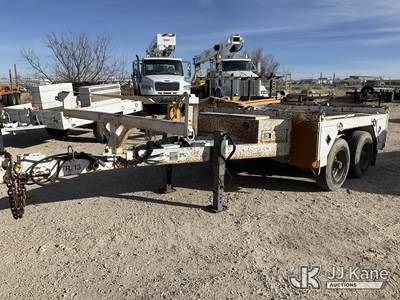 1996 Butler BP-900-SA T/A Pole/Material Trailer