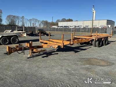 2016 Butler BP2080 T/A Material/Pole Trailer
