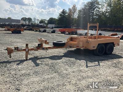 2010 Butler BP600S T/A Extendable Pole/Material Trailer