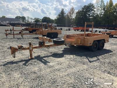 2010 Butler BP600S T/A Extendable Pole/Material Trailer