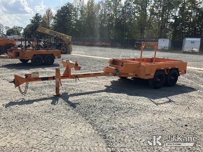2016 Butler BP700S T/A Galvanized Extendable Material/Pole Trailer