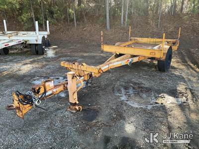 2002 Butler BP8000 S/A Extendable Pole/Material Trailer