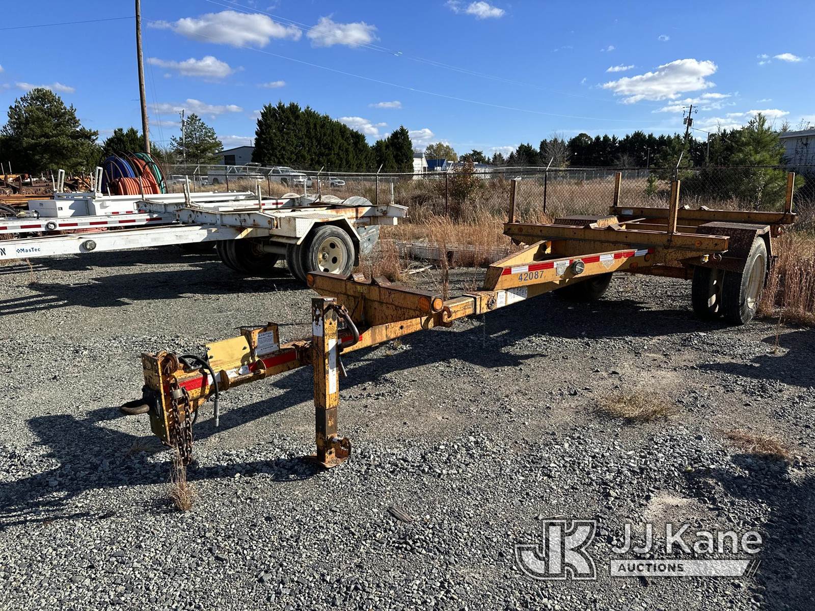 2005 Butler BPHD1500 S/A Extendable Pole Trailer For Sale Roxboro