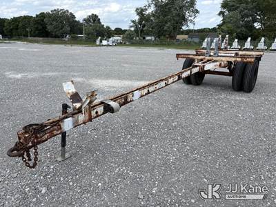 1980 Dynaweld PT15 Extendable Pole Trailer