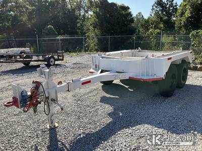 1995 Ferree PT-10T T/A Extendable Pole/Material Trailer