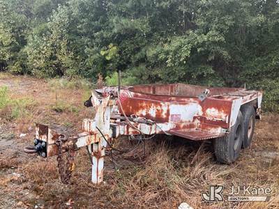 1987 Ferree PT-25 Pole & Material Trailer