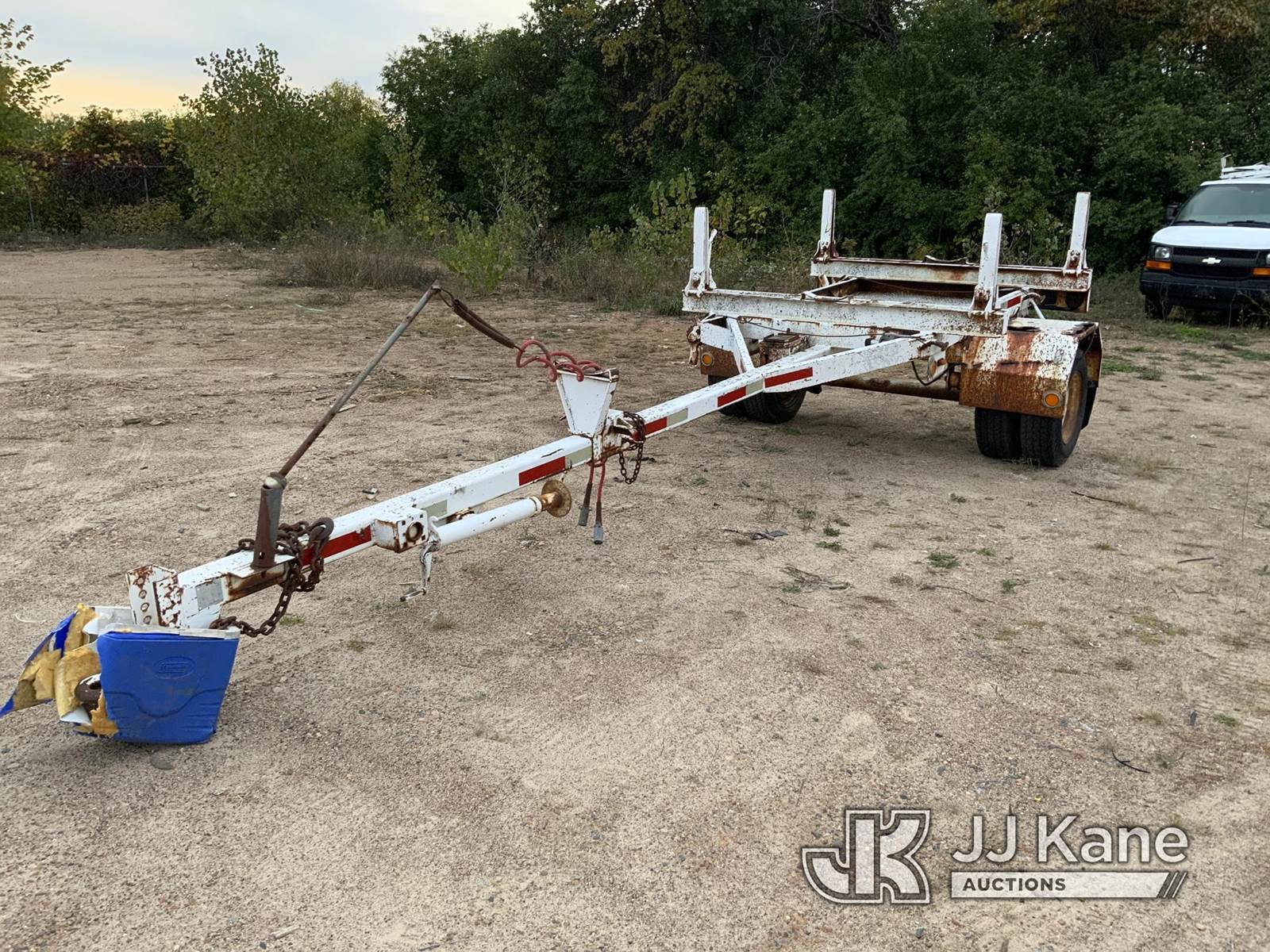 1977 Inland S/A Pole Trailer For Sale Shakopee, MN SM981