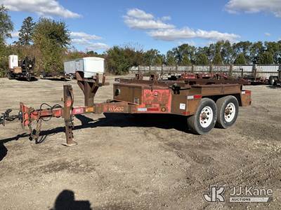 2010 K-Dee BT-160 Cargo T/A Extendable Pole/Material Trailer