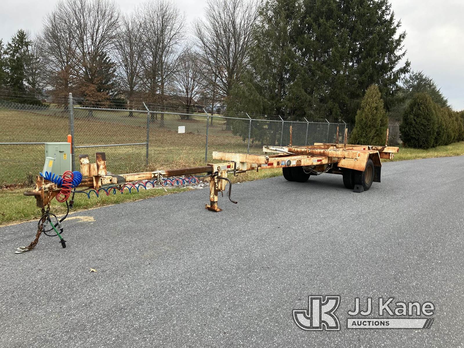1999 Reid PT10 Extendable Pole Trailer For Sale Harrisonburg, VA