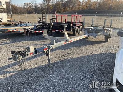 2001 Sauber 4501-B S/A Pole/Material Trailer