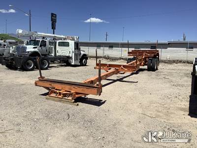 1970 Utility D52P Pole Trailer