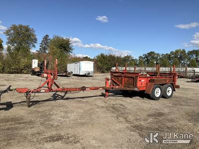 2004 Wagner Smith MPT-14 T/A Extendable Pole/Material Trailer