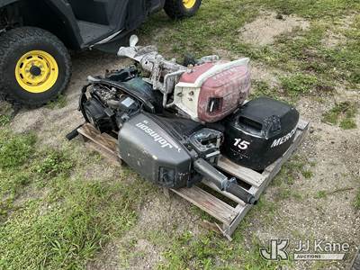 (2) Outboard Johnson Gas Motors