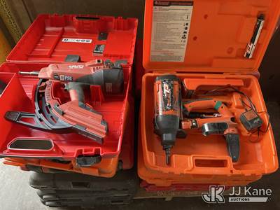 Hilti And Ramset Nailgun Kits With Case And Batteries