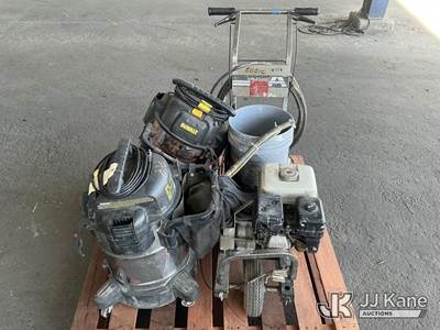 2 Dewalt Vacuums & 1 Airless Paint Sprayer (Used)
