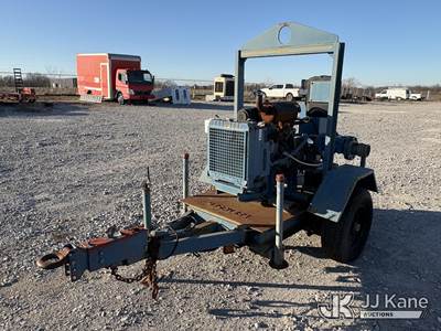 2010 Thompson 4JSCM-184 4in Pump Trailer