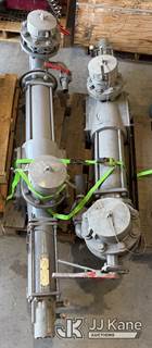 Pallet with (2) Skimmer Off-Loading Hydraulic Pumps - Class V (Condition Unknown)